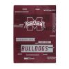 MISSISSIPPI STATE OFFICIAL NCAA "Digitize" Raschel Throw Blanket; 60" x 80"