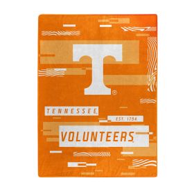 TENNESSEE OFFICIAL NCAA "Digitize" Raschel Throw Blanket; 60" x 80"