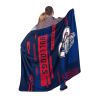 GONZAGA OFFICIAL NCAA "Digitize" Raschel Throw Blanket; 60" x 80"