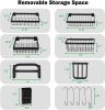 Over The Sink Dish Drying Rack Stainless Steel Kitchen Supplies Storage Shelf Multifunctional Tableware Drainer Organizer