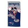 Disney NFL Mickey Patriots Splash Hugger Beach Towel