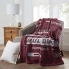 MISSISSIPPI STATE OFFICIAL NCAA "Digitize" Raschel Throw Blanket; 60" x 80"