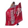 OHIO STATE OFFICIAL NCAA "Digitize" Raschel Throw Blanket; 60" x 80"