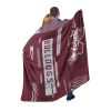 MISSISSIPPI STATE OFFICIAL NCAA "Digitize" Raschel Throw Blanket; 60" x 80"