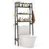 3-Tier Over The Toilet Storage Shelf with Adjustable Bottom Bar