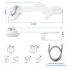 Cold Water Spray Bidet Self-Cleaning Dual Nozzle Bidet/Feminine Wash Non-Electric Mechanical Toilet Seat Cover