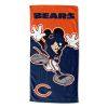 Disney NFL Mickey Bears Splash Hugger Beach Towel