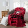 NEBRASKA OFFICIAL NCAA "Digitize" Raschel Throw Blanket; 60" x 80"