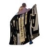 PURDUE OFFICIAL NCAA "Digitize" Raschel Throw Blanket; 60" x 80"