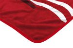 NEBRASKA OFFICIAL NCAA "Digitize" Raschel Throw Blanket; 60" x 80"