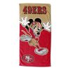 Disney NFL Mickey 49ers Splash Hugger Beach Towel