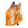 TENNESSEE OFFICIAL NCAA "Digitize" Raschel Throw Blanket; 60" x 80"