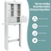 Over the Toilet Storage Cabinet with 4 Open Compartments