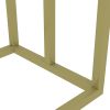 Freestanding Towel Rack Gold 18.9"x9.4"x31.1" Iron