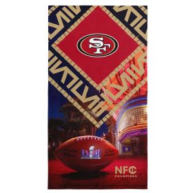 SB58 PART-ARRIVAL-49ERS (sku: 1NFL/69424/5013/RET)