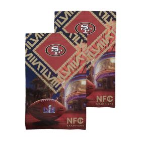 SB58 PART-ARRIVAL-49ERS (sku: 1NFL/A3724/5013/RET)