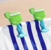 2PCS Beach Towel Clips, Jumbo Size Towel Clips for Chairs Cruise Patio and Pool Accessories