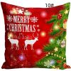 Christmas Glow LED Light Pillow Case Lantern Christmas Pillow Creative Printed Pillow Home Decor