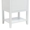 20" Bathroom Vanity with Sink, Bathroom Cabinet with Soft Closing Door, Storage Rack and Open Shelf