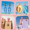 2PCS Beach Towel Clips, Jumbo Size Towel Clips for Chairs Cruise Patio and Pool Accessories