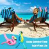 2PCS Beach Towel Clips, Jumbo Size Towel Clips for Chairs Cruise Patio and Pool Accessories