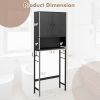 Household The Bathroom Storage Cabinet with Adjustable Shelf