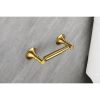 6 Piece Brass Bathroom Towel Rack Set Wall Mount