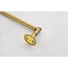 6 Piece Brass Bathroom Towel Rack Set Wall Mount