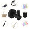 6 Piece Bathroom Towel Rack Set Wall Mount