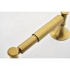 6 Piece Brass Bathroom Towel Rack Set Wall Mount