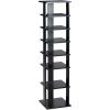 Wooden Space Saving 7 Tiers Vertical Shoe Rack for Front Door