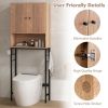 Household The Bathroom Storage Cabinet with Adjustable Shelf