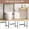 Household The Bathroom Storage Cabinet with Adjustable Shelf