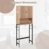 Household The Bathroom Storage Cabinet with Adjustable Shelf