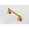 6 Piece Brass Bathroom Towel Rack Set Wall Mount