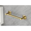 6 Piece Brass Bathroom Towel Rack Set Wall Mount