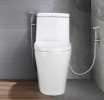 Toilet bidet sprayer (silver)